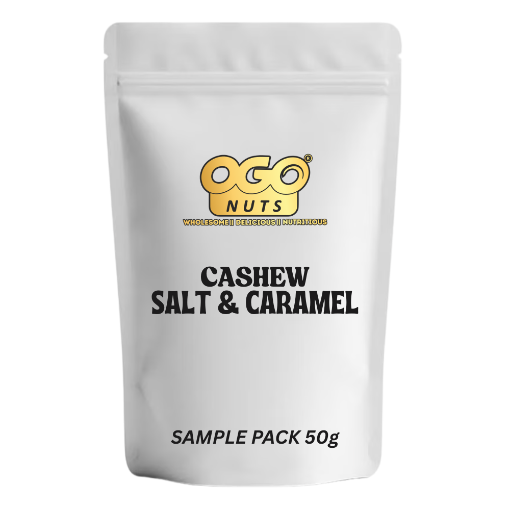 Cashews Salted Caramel - 50g Sample Pack