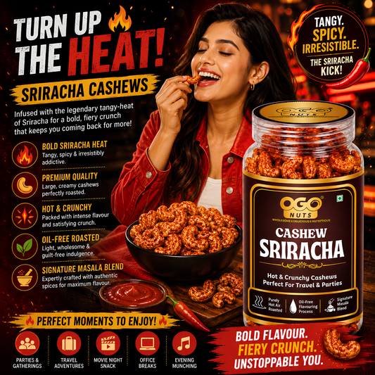 Sriracha Cashews 200g