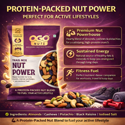 Trail Mix - Power Nut 30g (PACK OF 6)