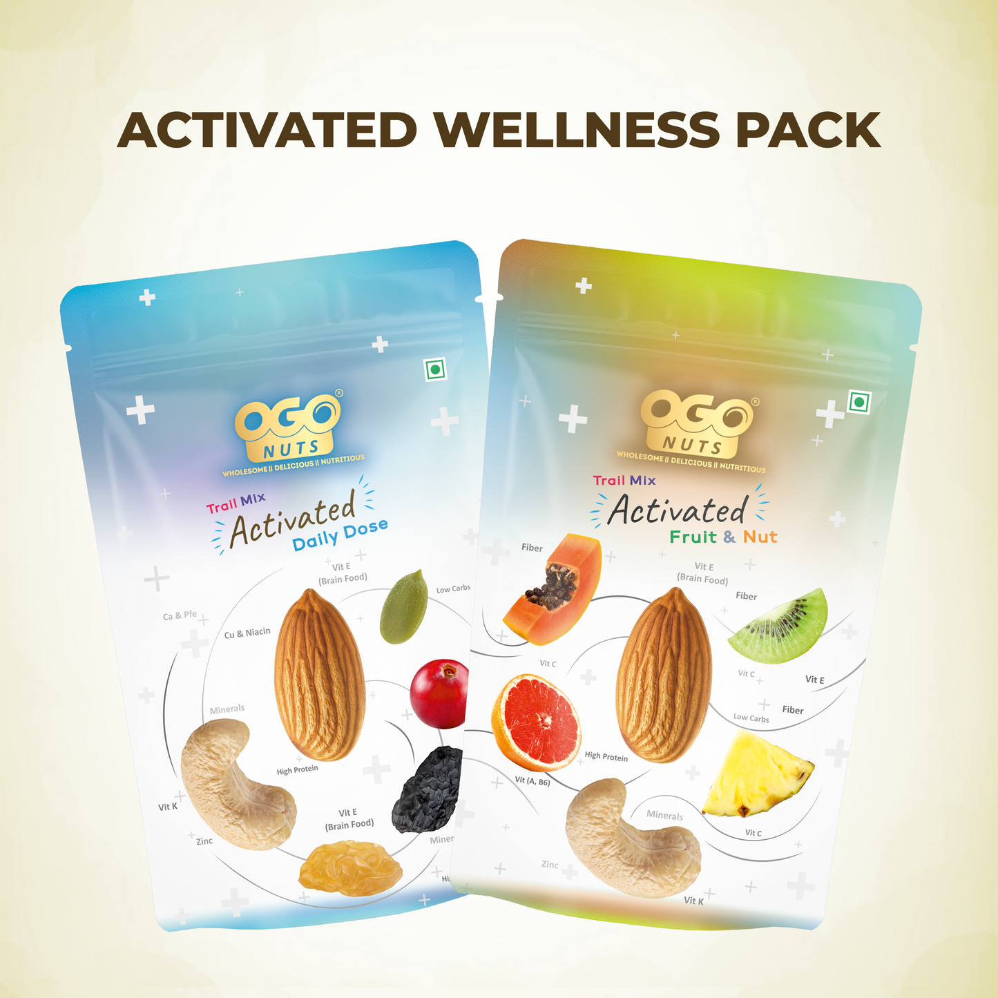 Activated Wellness Pack 200g (PACK OF 2 X 100g)
