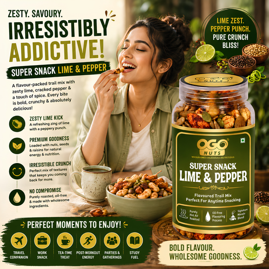 Lime & Pepper Super Snack Mix 200g