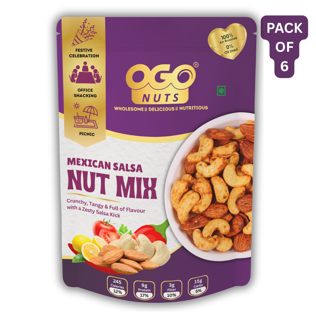 Mexican Salsa Nut Mix 30g (PACK OF 6)