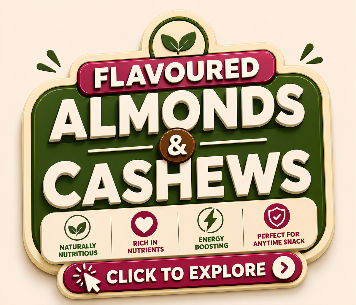 Flavoured Almonds & Cashews