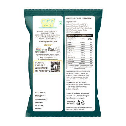 Omega Boost - Seed Mix 35g (PACK OF 6)