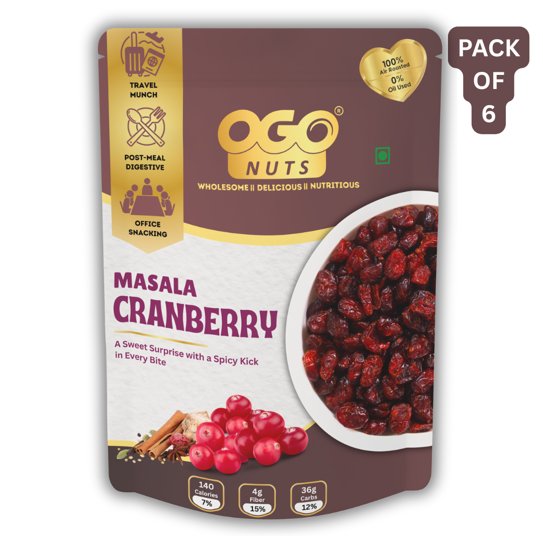 Masala Cranberry 50g (PACK OF 6)