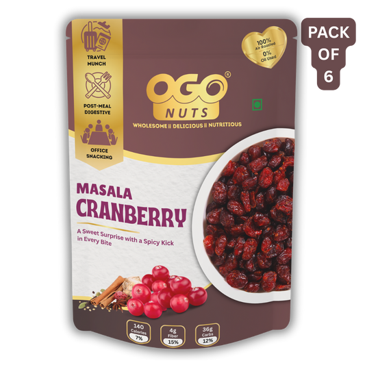 Masala Cranberry 50g (PACK OF 6)