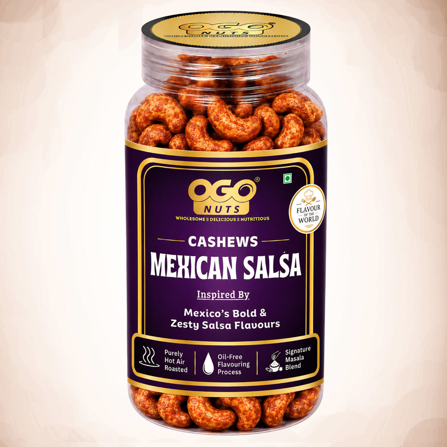 Mexican Salsa Cashews | Flavour of the World Collection 200g