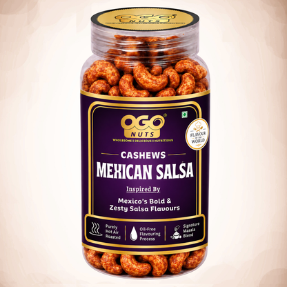 Mexican Salsa Cashews | Flavour of the World Collection 200g