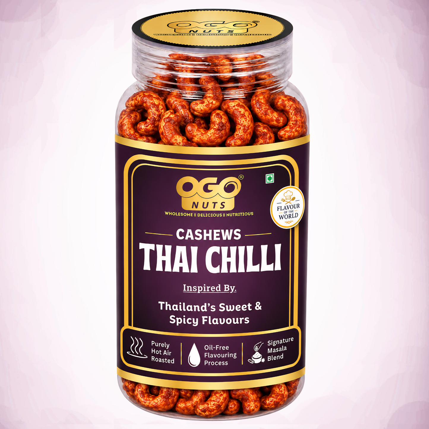 Thai Sweet Chilli Cashews | Flavour of the World Collection 200g