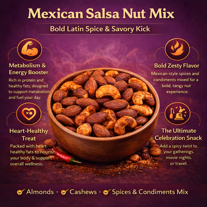 Mexican Salsa Nut Mix 30g (PACK OF 6)