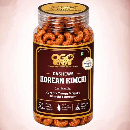 Korean Kimchi Cashews | Flavour of the World Collection 200g