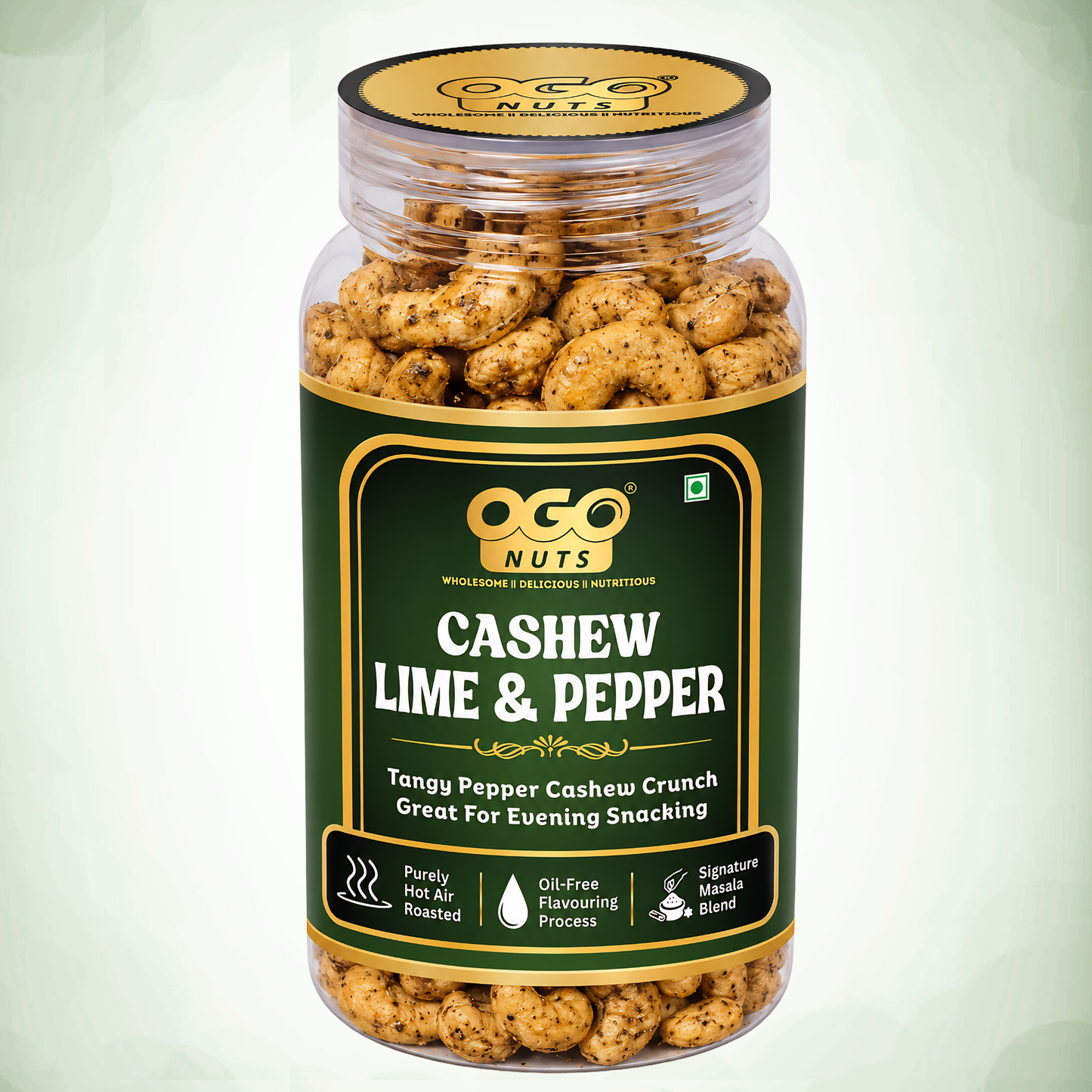 Lime & Pepper Cashews 200g