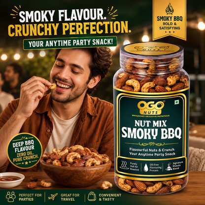 Smokey BBQ Nut Mix 200g