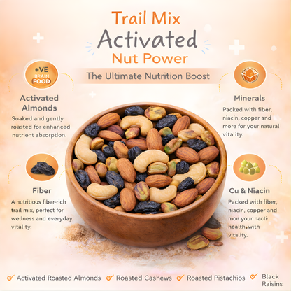 Activated Trail Mix - Nut Power 200g (PACK OF 2 X 100g)