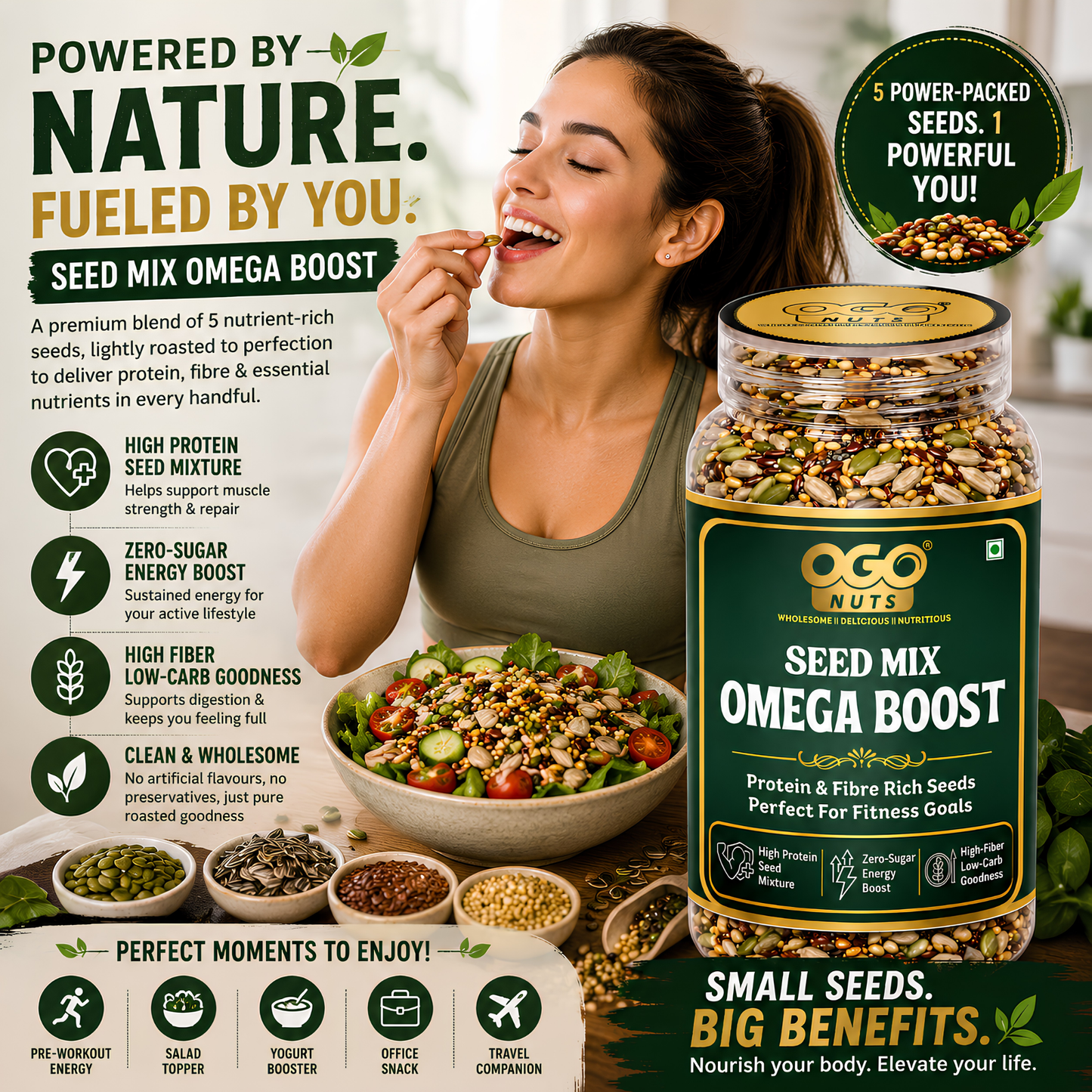 Omega Boost - Seed Mix 200g