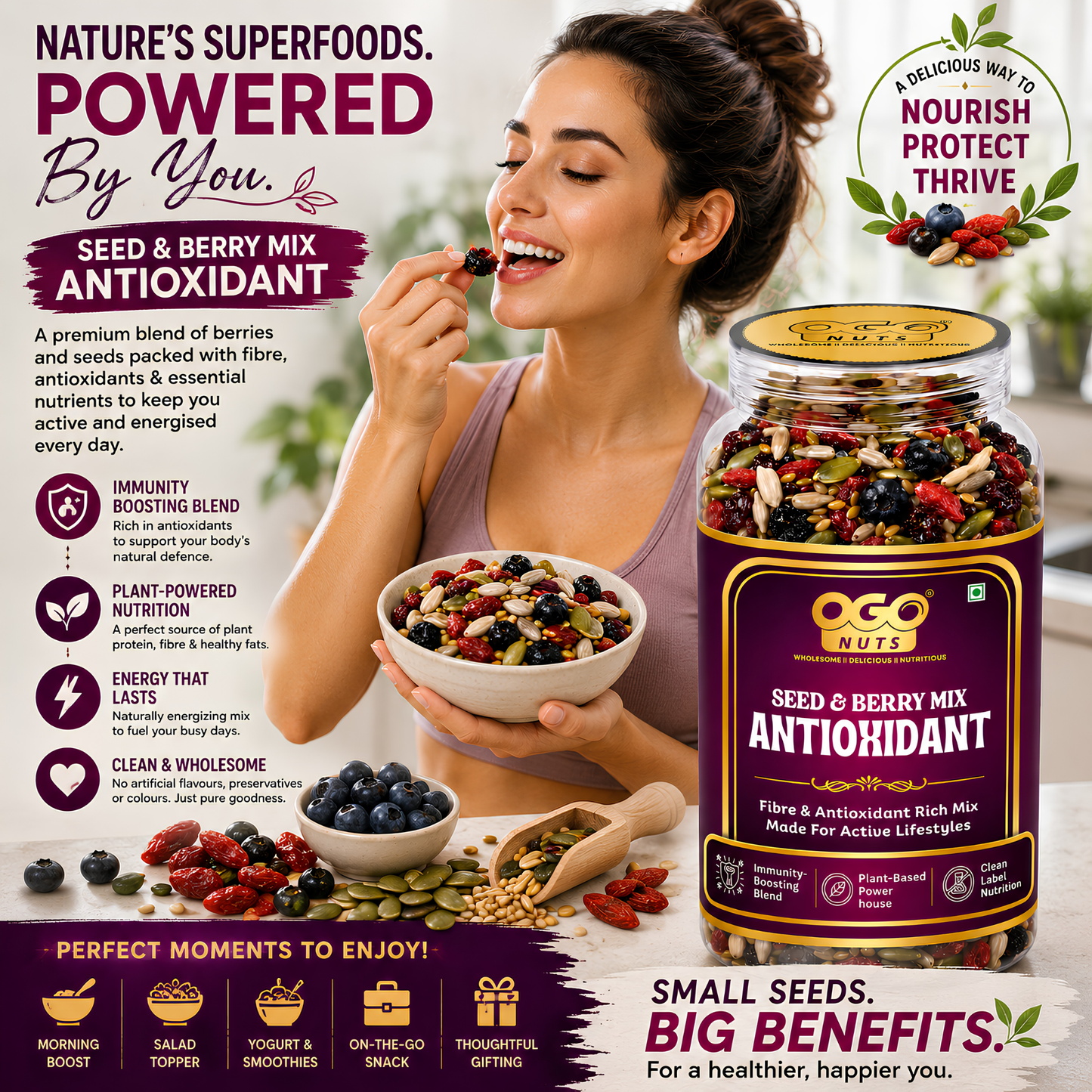 Antioxidant Mix - Berry & Seed Mix 200g