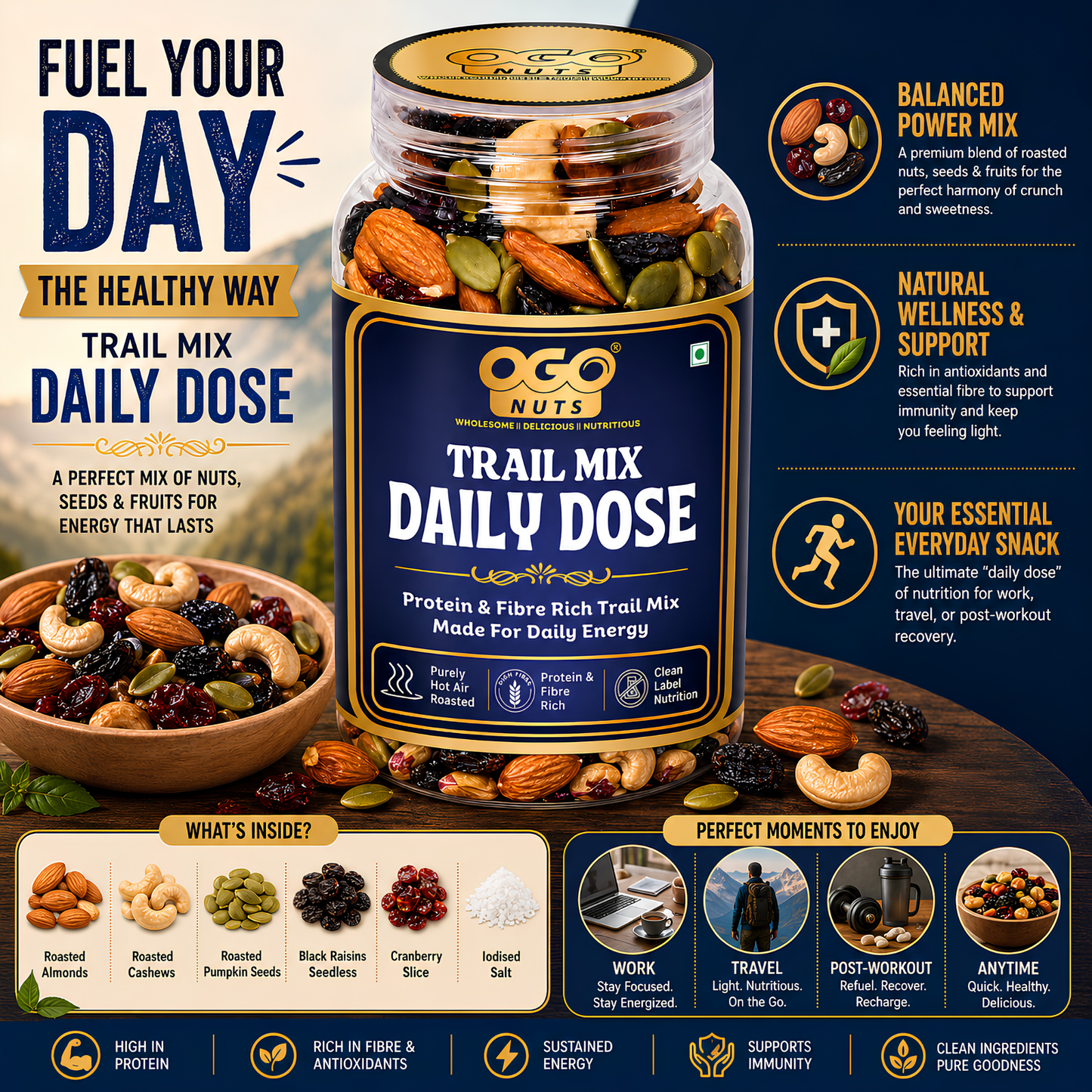 Trail Mix - Daily Dose Mix 200g