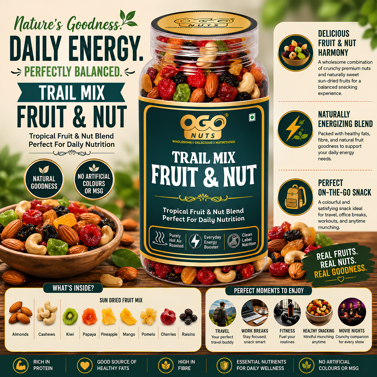 Trail Mix - Fruit & Nut Mix 200g