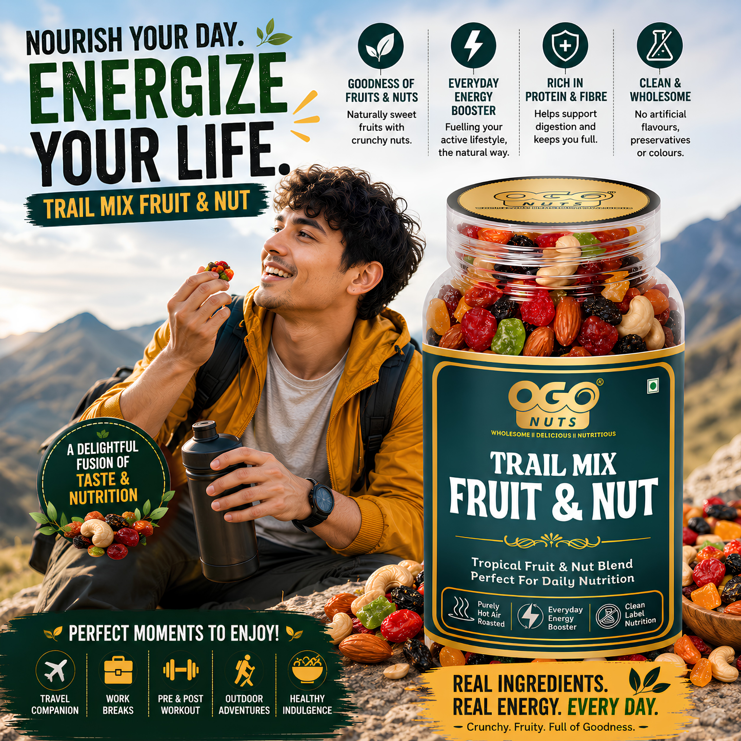 Trail Mix - Fruit & Nut Mix 200g