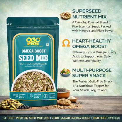 Omega Boost - Seed Mix 200g (PACK OF 2 X 100g)