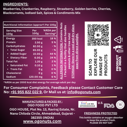 Masala Berry Mix 200g