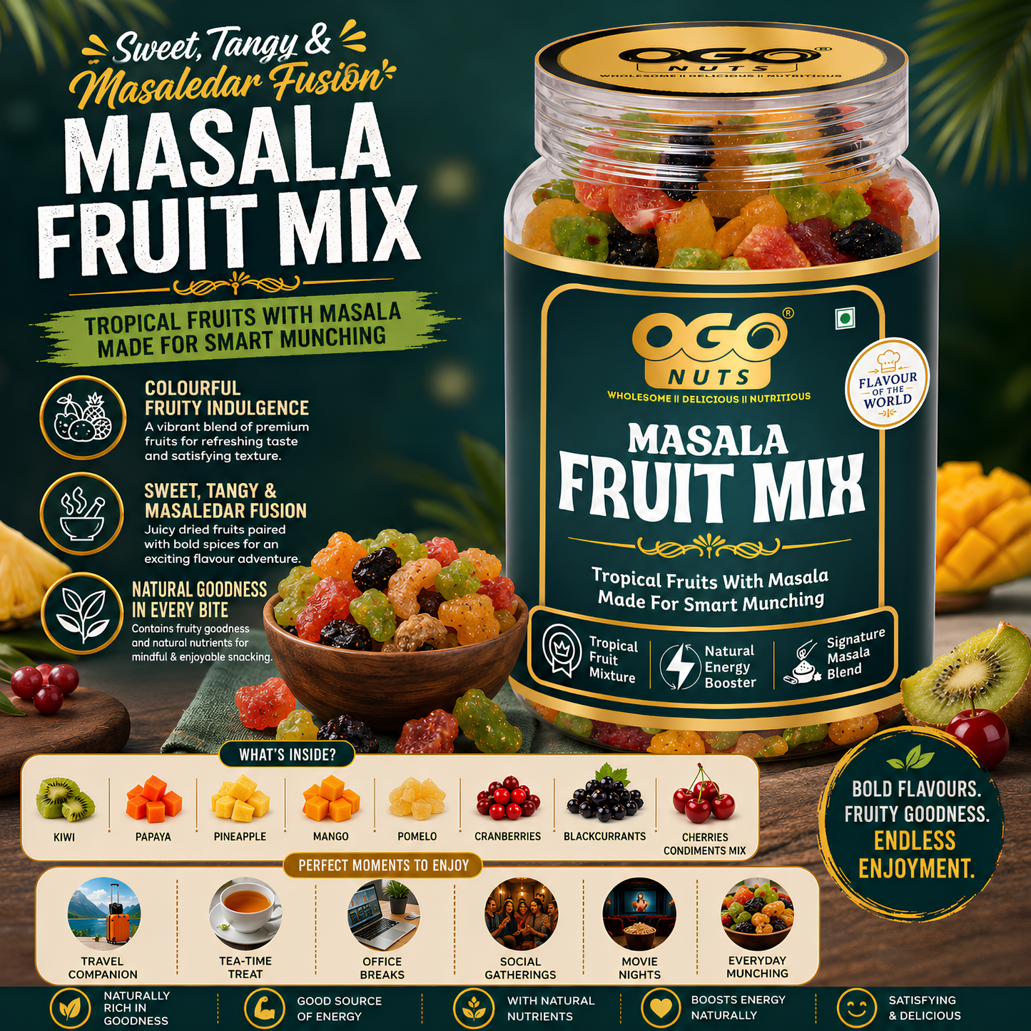 Masala Fruit Mix 200g