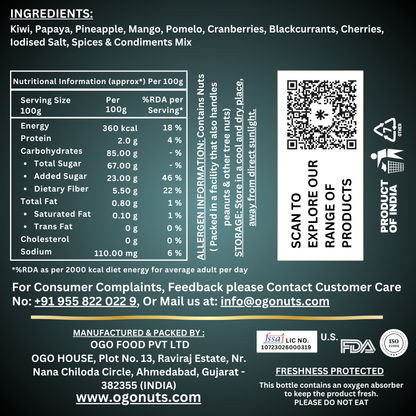 Masala Fruit Mix 200g
