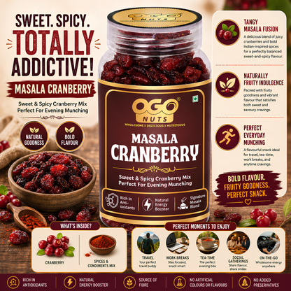 Masala Cranberry 200g