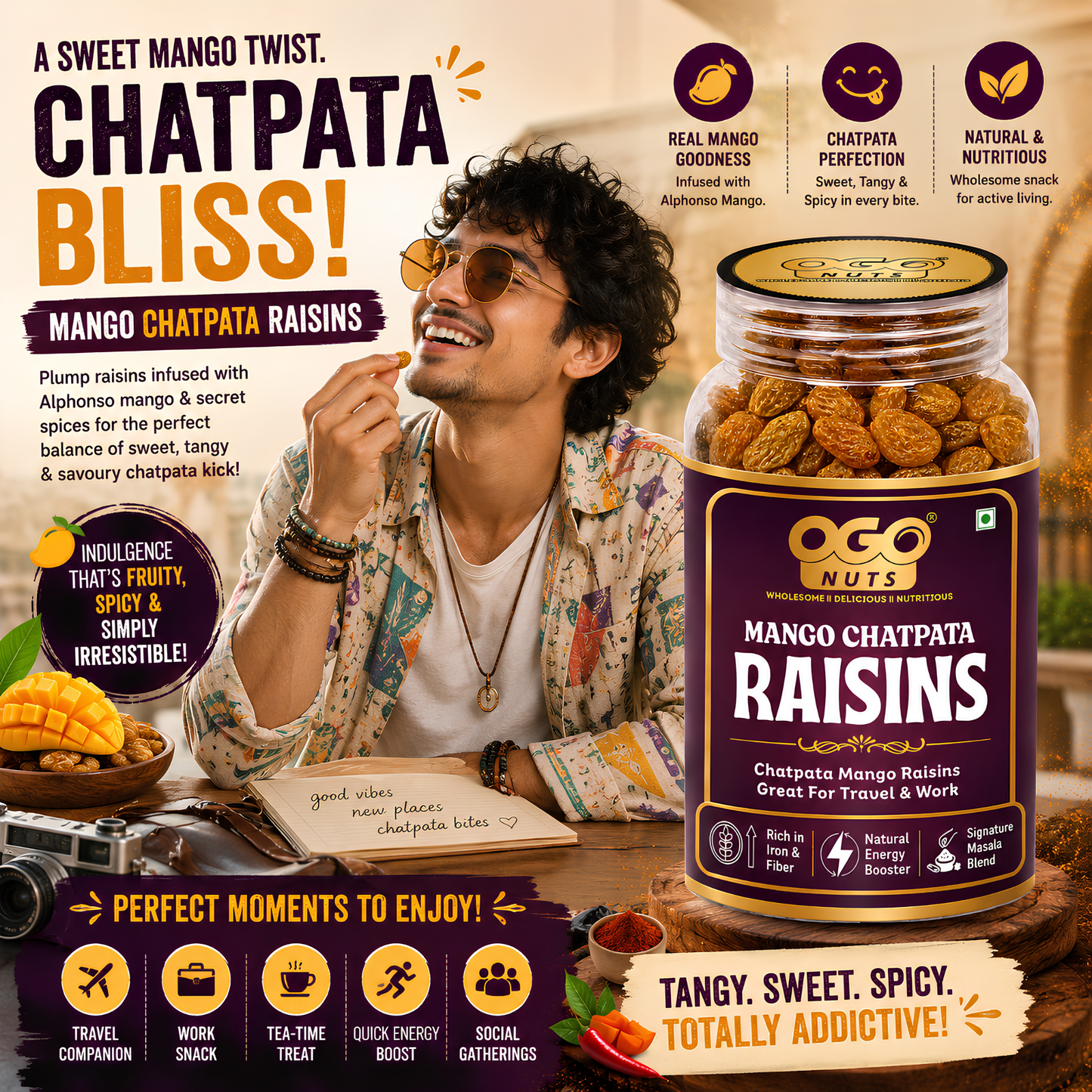 Mango Chatpata Raisins 200g