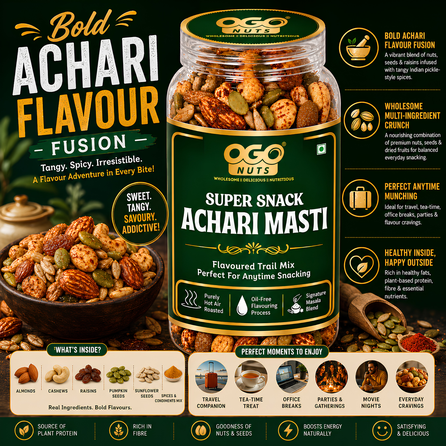 Achari Masti Super Snack Mix 200g