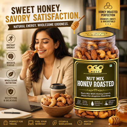 Honey Roasted Nut Mix 200g