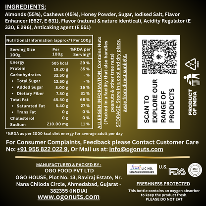 Honey Roasted Nut Mix 200g