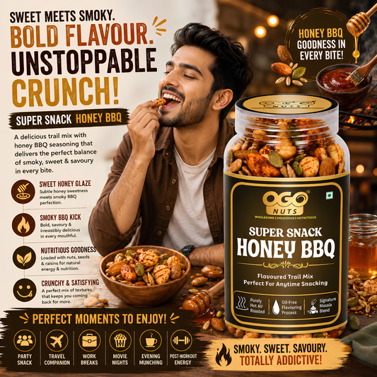 Honey BBQ Super Snack Mix 200g