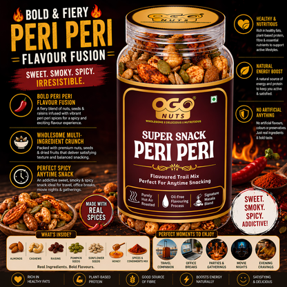 Peri Peri Super Snack Mix 200g