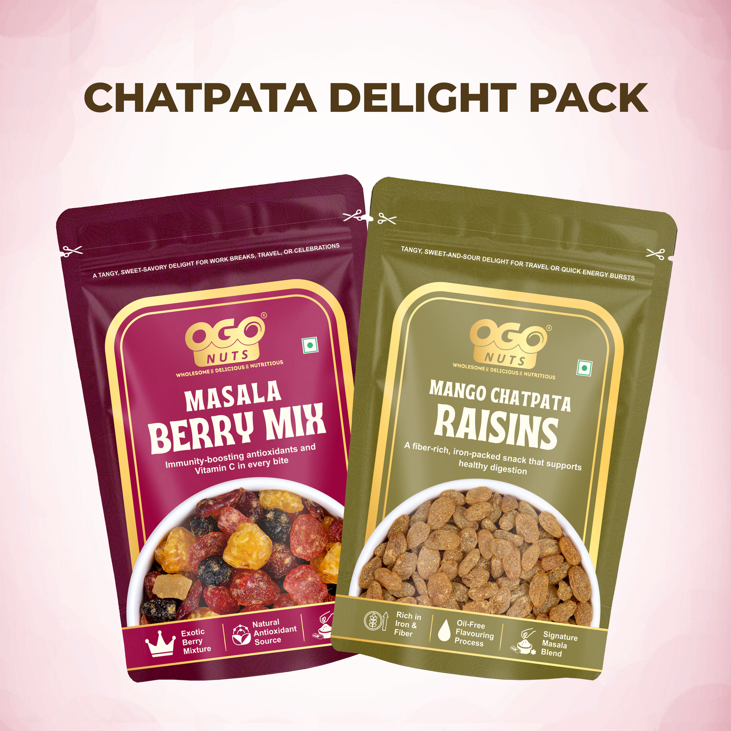 Chatpata Delight Pack 200g (PACK OF 2 X 100g)