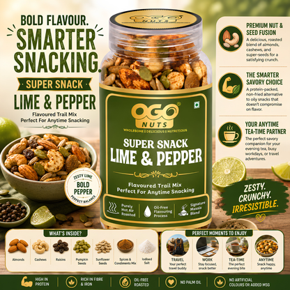 Lime & Pepper Super Snack Mix 200g