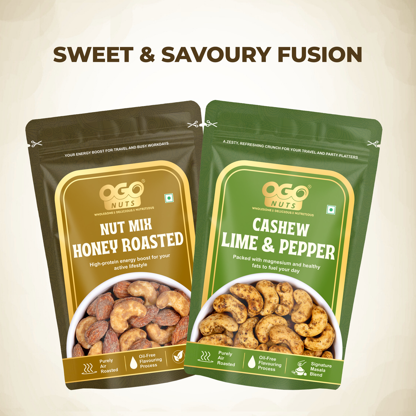 Sweet & Savoury Fusion Pack 200g (PACK OF 2 X 100g)