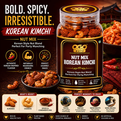 Korean Kimchi Nut Mix 200g