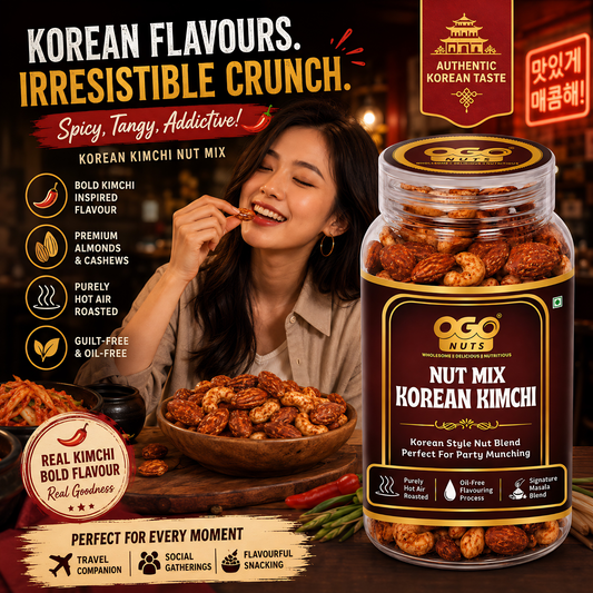 Korean Kimchi Nut Mix 200g