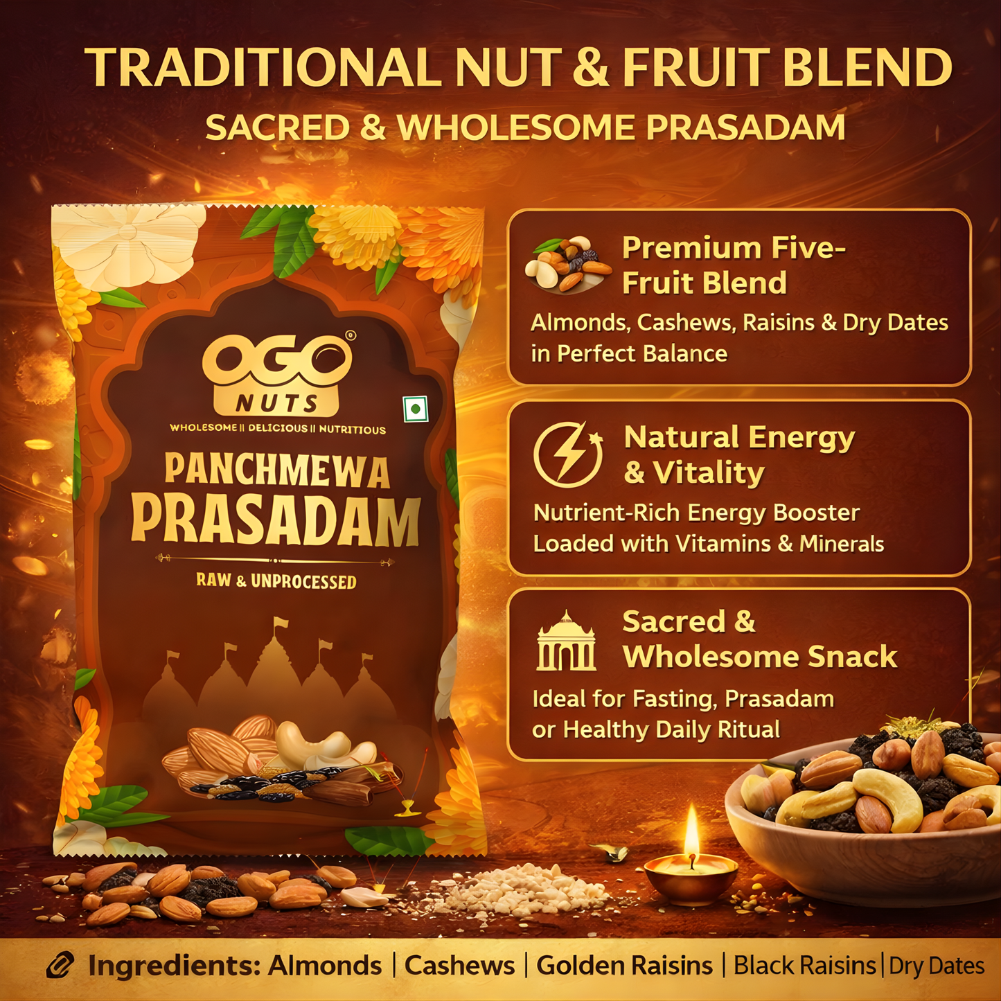 Panchmewa Prasadam 25g (PACK OF 6)