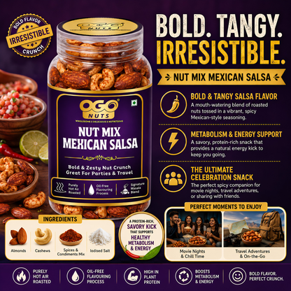 Mexican Salsa Nut Mix 200g
