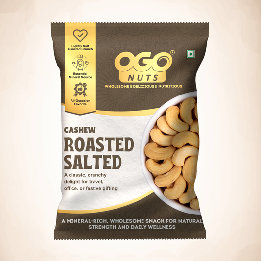 Roasted & Lightly Salted Cashews 30g (PACK OF 6)