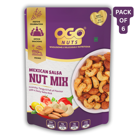Mexican Salsa Nut Mix 30g (PACK OF 6)