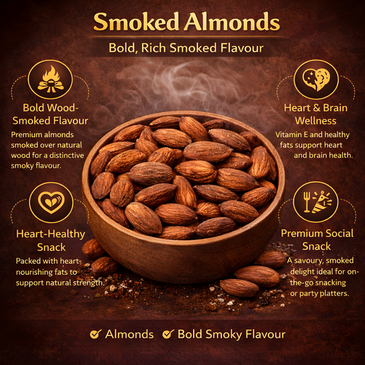 Smoked Almonds 20g (PACK OF 6)