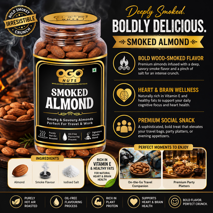 Smoked Almonds 200g