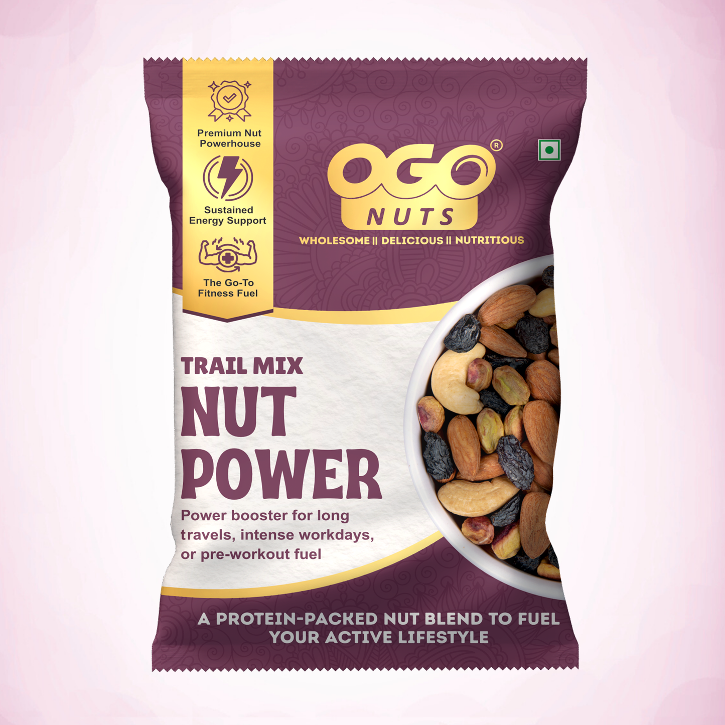 Trail Mix - Nut Power 30g (PACK OF 6)