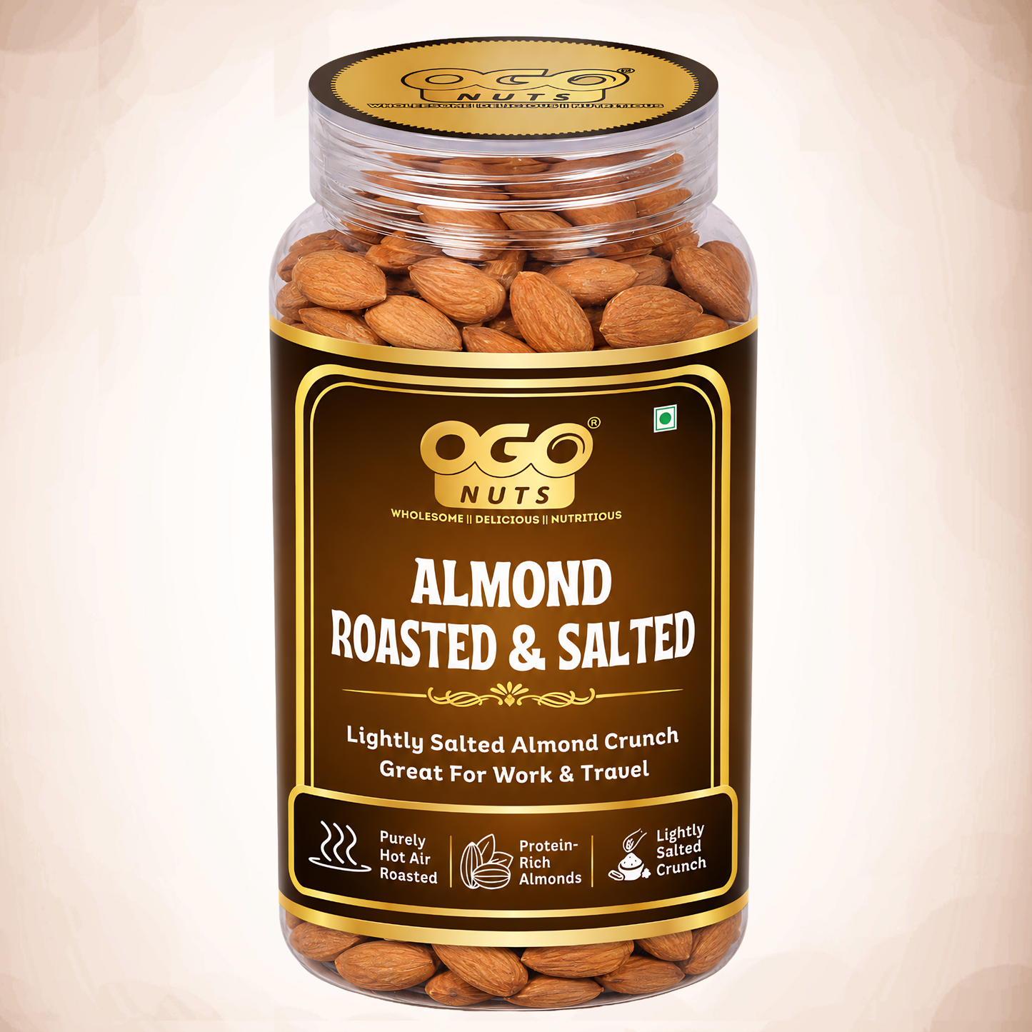 Roasted & Salted Almonds 200g