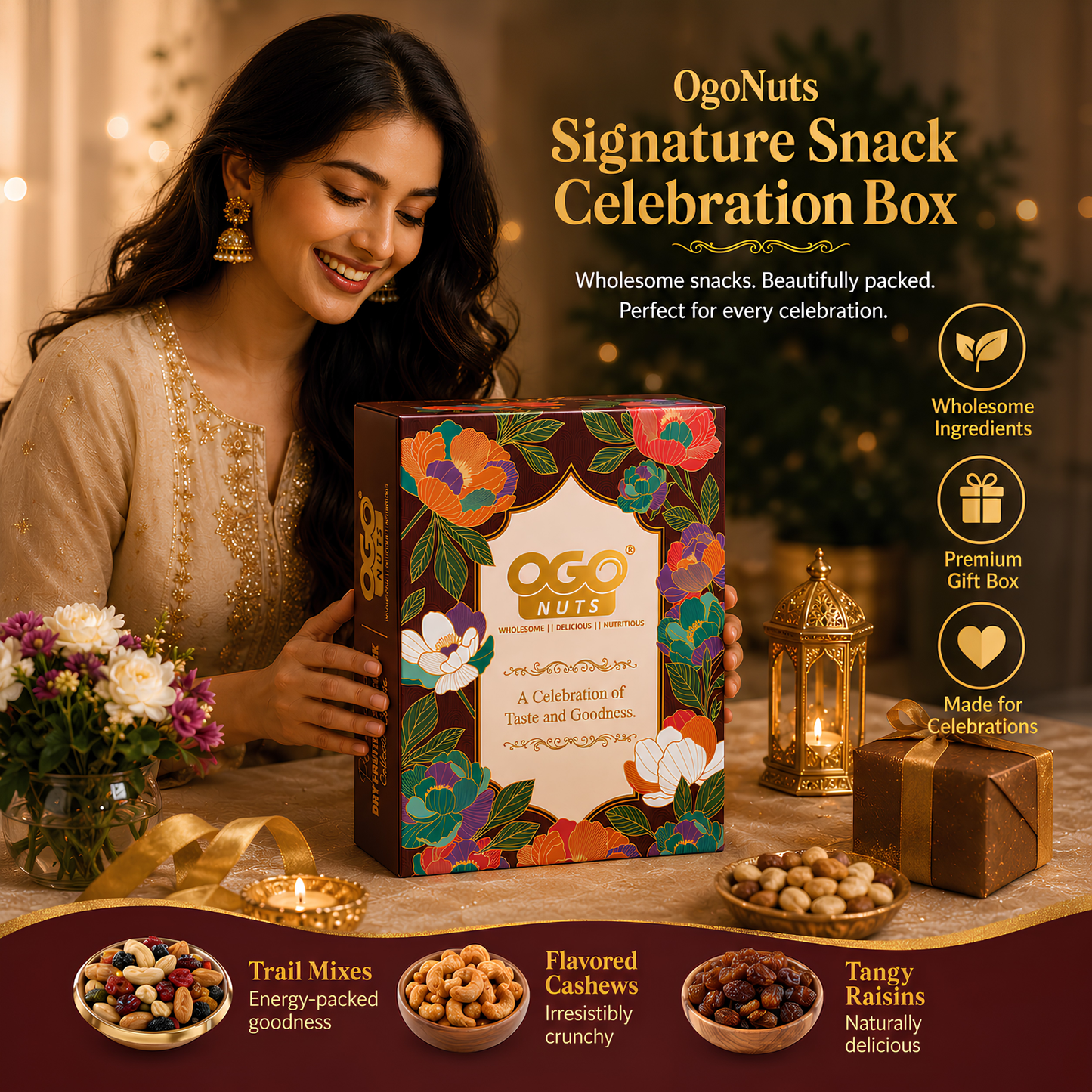 OgoNuts Signature Snack Celebration Box