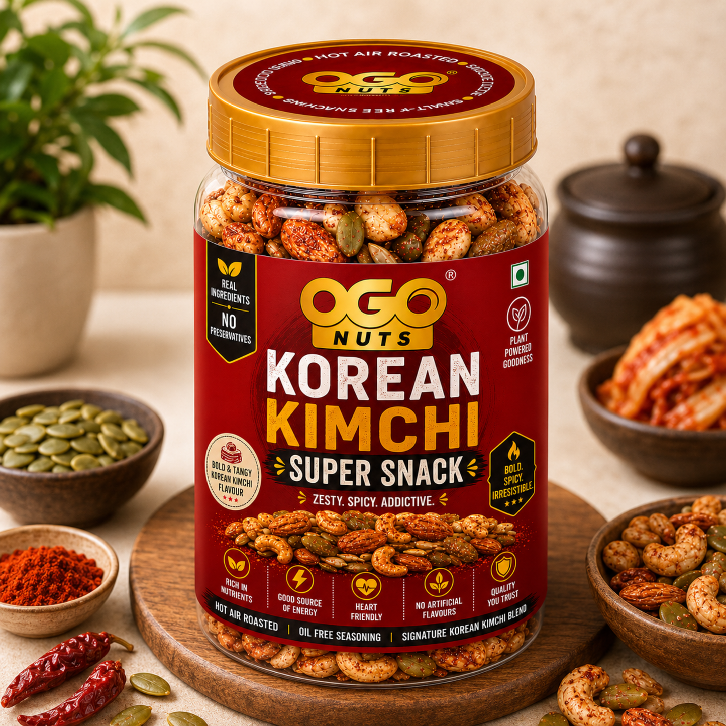 Korean Kimchi Super Snack 250g
