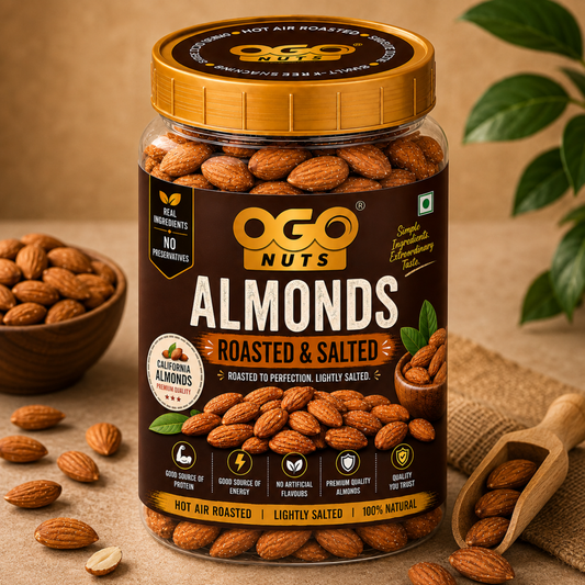 Roasted & Salted Almonds 250g